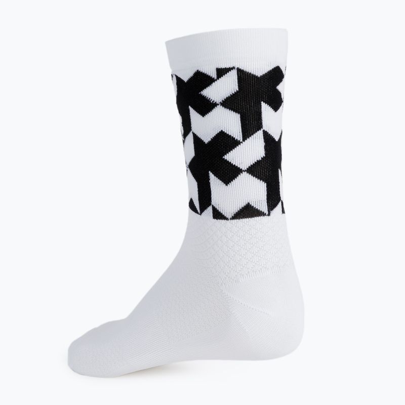 ASSOS Monogram Radsocken weiß P13.60.695.57 4