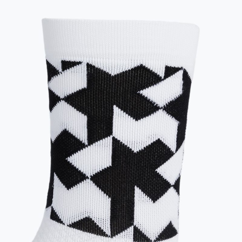 ASSOS Monogram Radsocken weiß P13.60.695.57