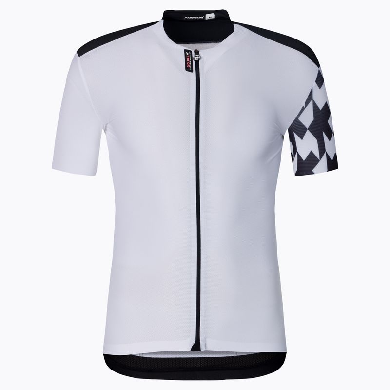 ASSOS Equipe RS Targa S9 Herren Radtrikot weiß und schwarz 11.20.323.57