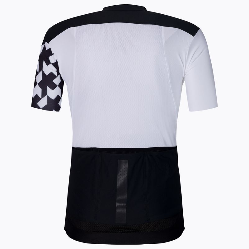 ASSOS Equipe RS Targa S9 Herren Radtrikot weiß und schwarz 11.20.323.57 2