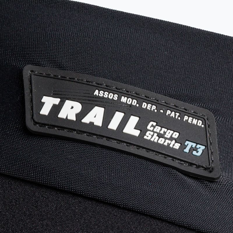 Herren ASSOS Trail Cargo T3 kurze Radlerhose schwarz 51.10.115.18 3