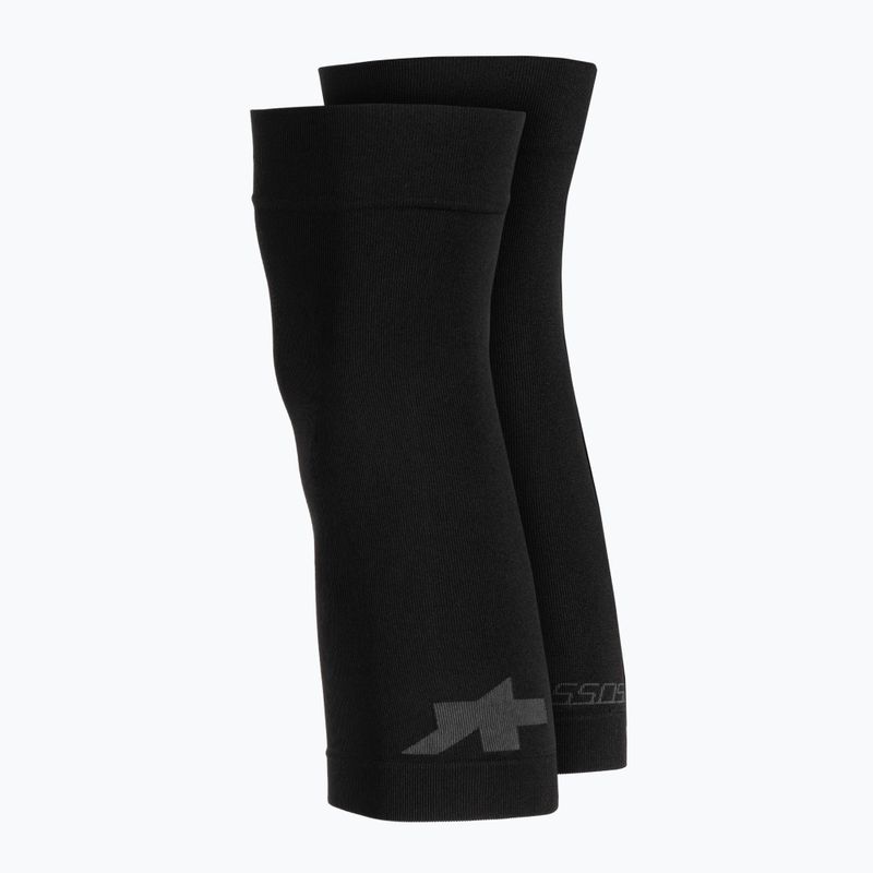 ASSOS Spring Fall Knee Warmers Radfahren Knieschoner schwarz P13.80.830.18 2