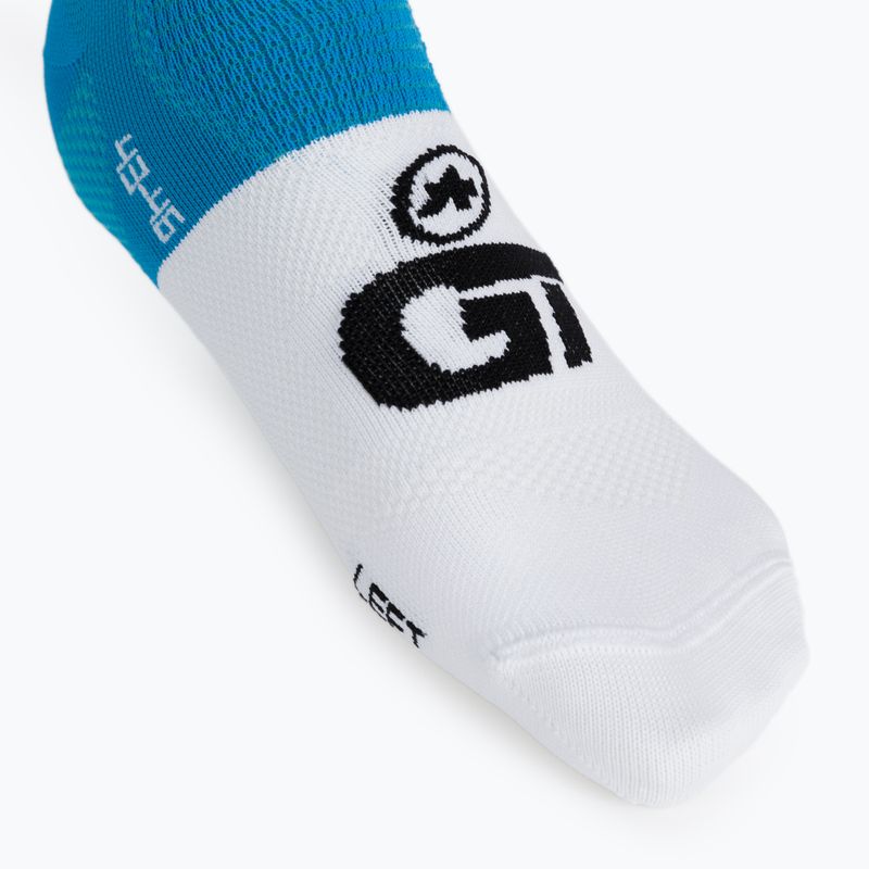 ASSOS GT C2 Blau Radsocken P13.60.700.2L