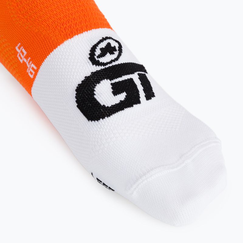 ASSOS GT C2 Kinder-Radsocken orange P13.60.700.3E