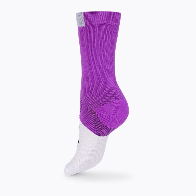 ASSOS GT C2 Radsocken lila und weiß P13.60.700.4B 2