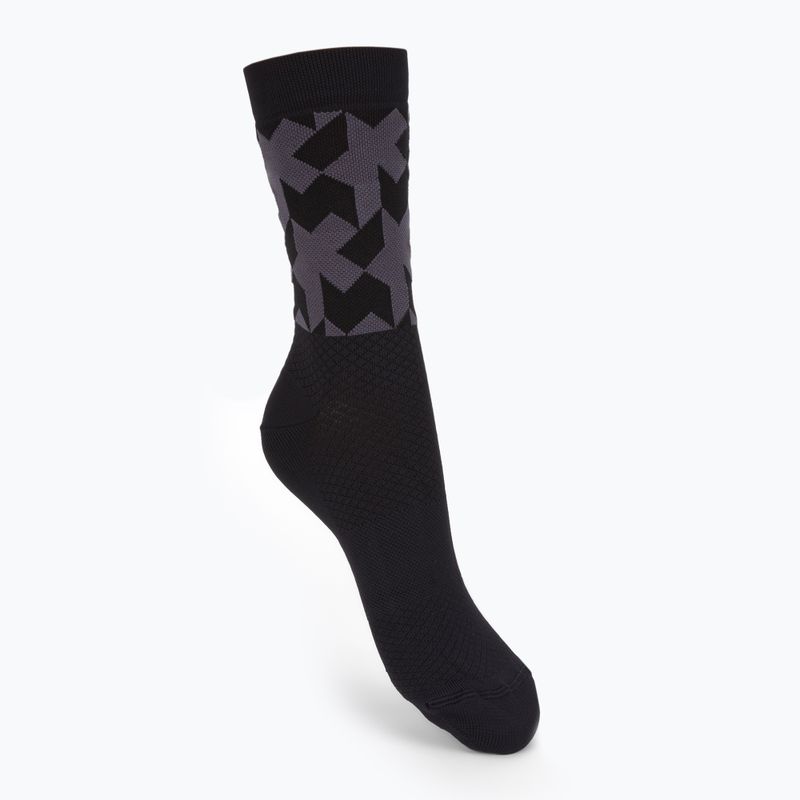 ASSOS Monogram Radsocken schwarz P13.60.695.10