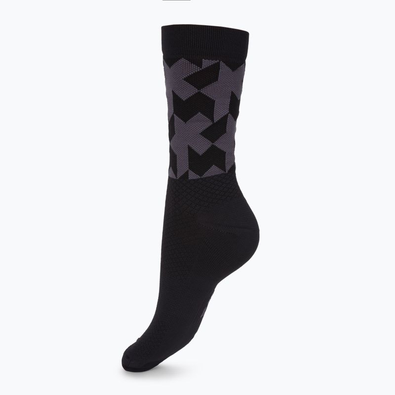 ASSOS Monogram Radsocken schwarz P13.60.695.10 2