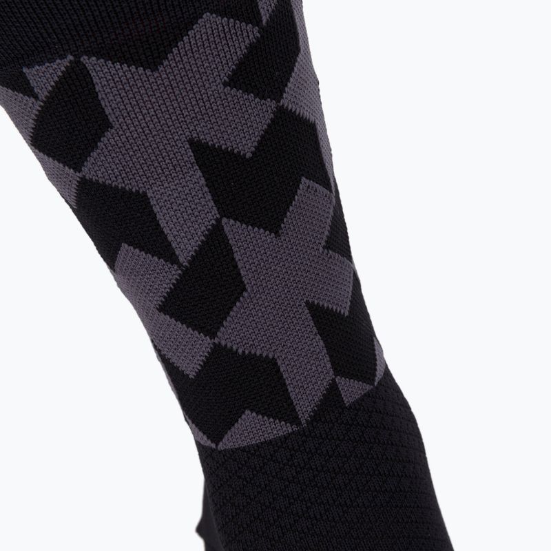 ASSOS Monogram Radsocken schwarz P13.60.695.10