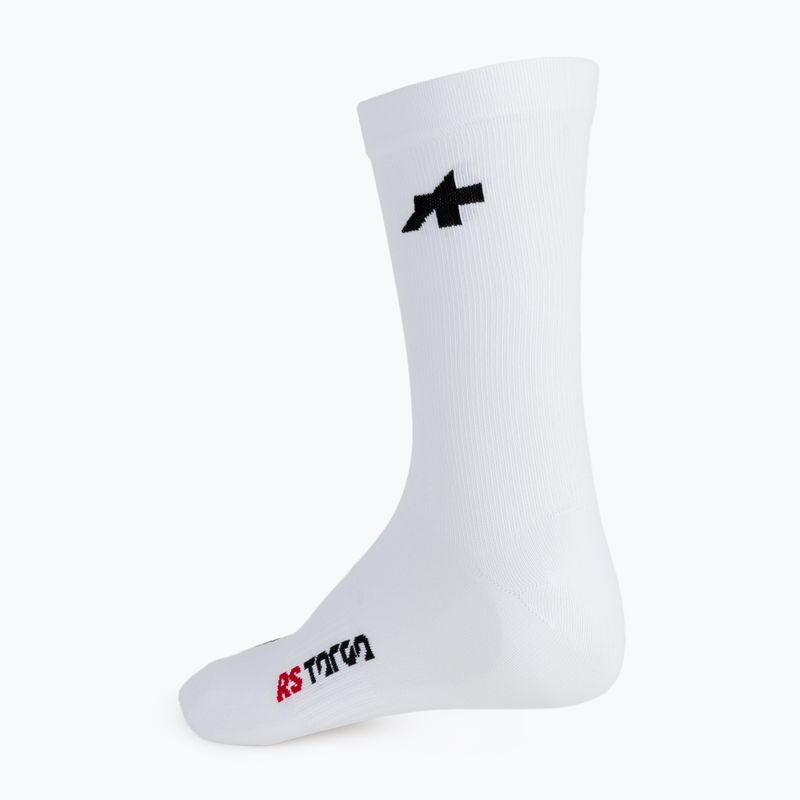 ASSOS RS Targa White Kinder-Radsocken P13.60.715.57 2