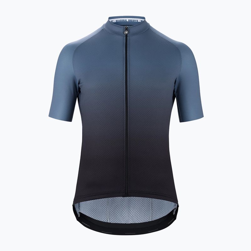 Herren ASSOS Mille GT Jersey C2 Shifter Radtrikot schwarz-blau 11.20.311.2N
