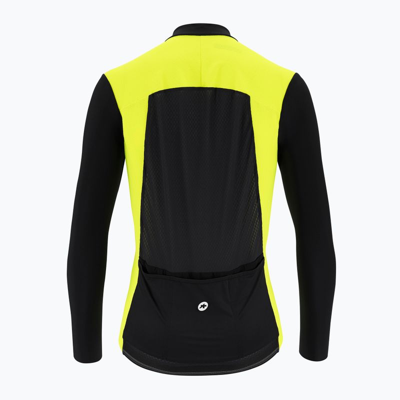 Fahrradjacke Herren ASSOS Mille GTS C2 Spring Fall gelb-schwarz 4