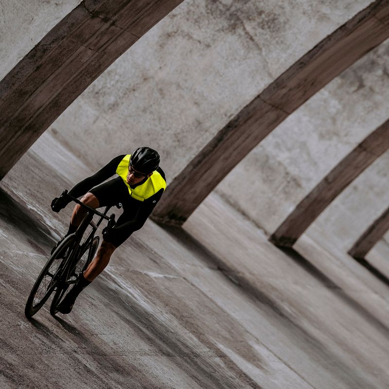 Fahrradjacke Herren ASSOS Mille GTS C2 Spring Fall gelb-schwarz 9