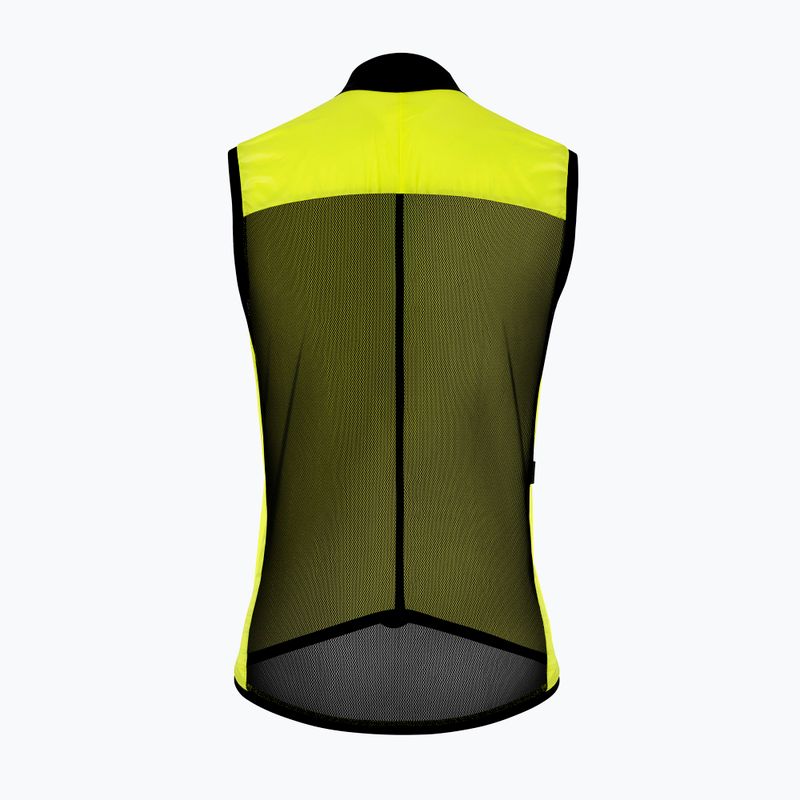 Fahrradweste Herren ASSOS Mille GT C2 Wind optic yellow 2