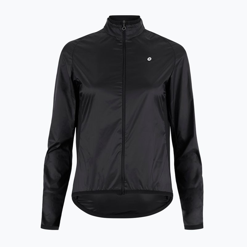 Damen-Radjacke ASSOS Uma GT Wind C2 schwarz