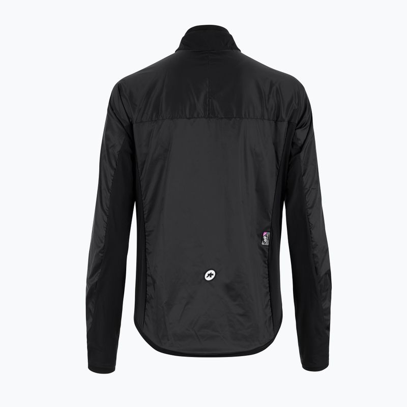 Damen-Radjacke ASSOS Uma GT Wind C2 schwarz 2