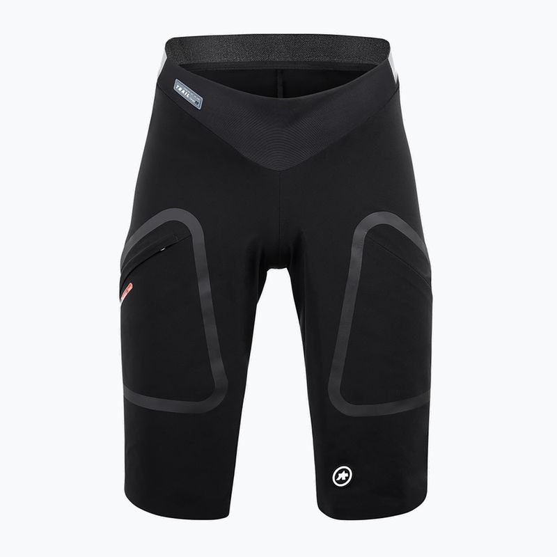 Fahrrad Shorts Herren ASSOS Trail Tactica Cargo Shorts T3 black
