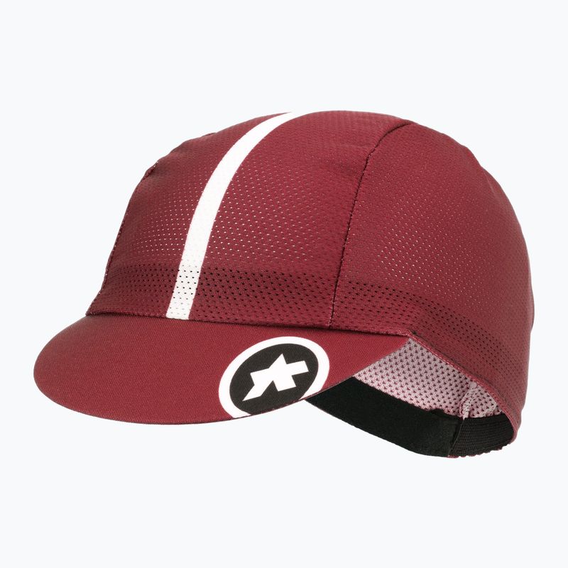 Radmütze z daszkiem ASSOS Cap rot P13.7.755.4M.OS 2