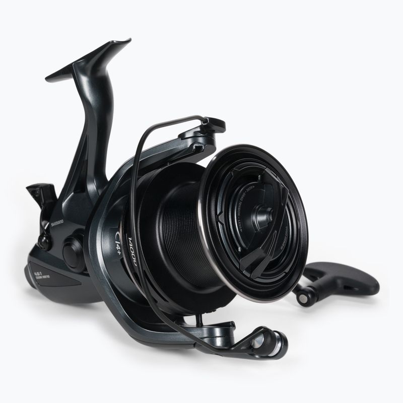 Shimano Baitrunner CI4+ XTB Karpfen-Angelrolle schwarz BBTRCI4XTBLC