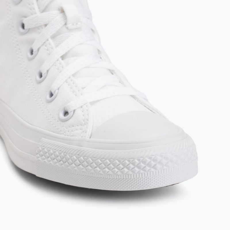 Turnschuhe Converse Chuck Taylor All Star Classic Hi white/white/silver 7