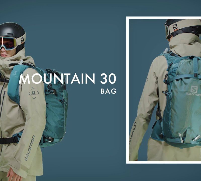 Skirucksack Salomon MTN 3 l schwarz LC19147 16