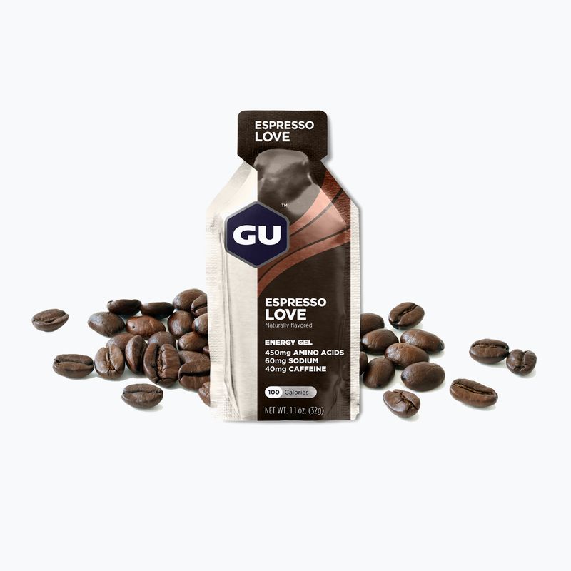 GU Energy Gel 32 g Espresso Liebe 2