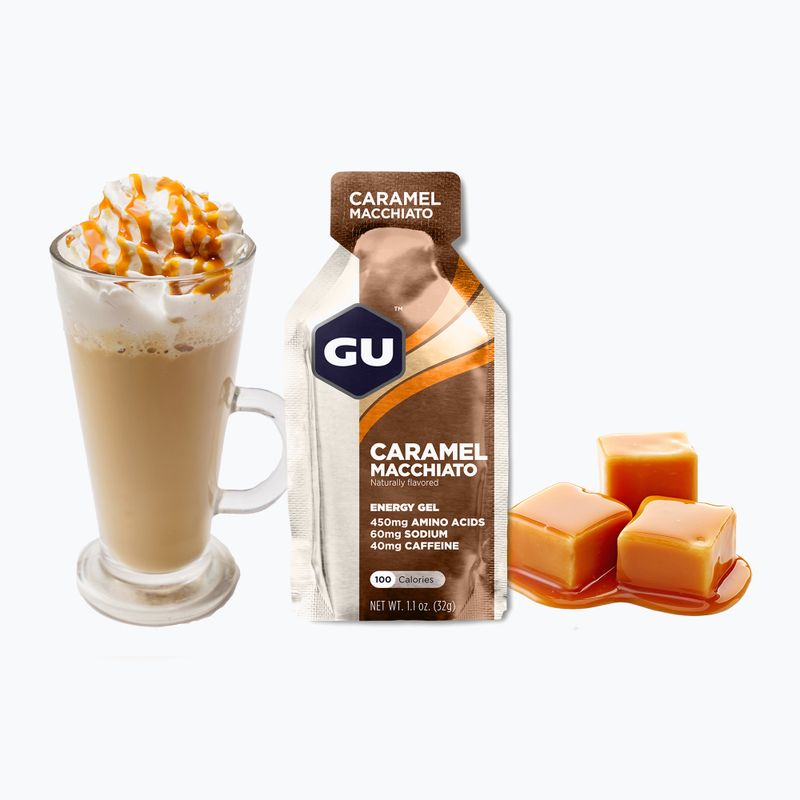 GU Energy Gel 32 g Karamell/Macchiato 2