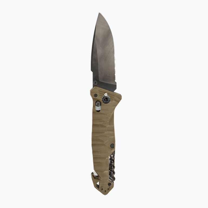 TB Outdoor CAC Serration Manche Toxifie PA6 GF khaki Wandermesser 2