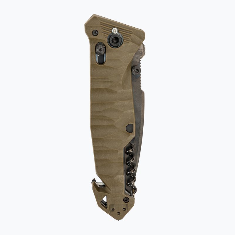 TB Outdoor CAC Serration Manche Toxifie PA6 GF khaki Wandermesser 4