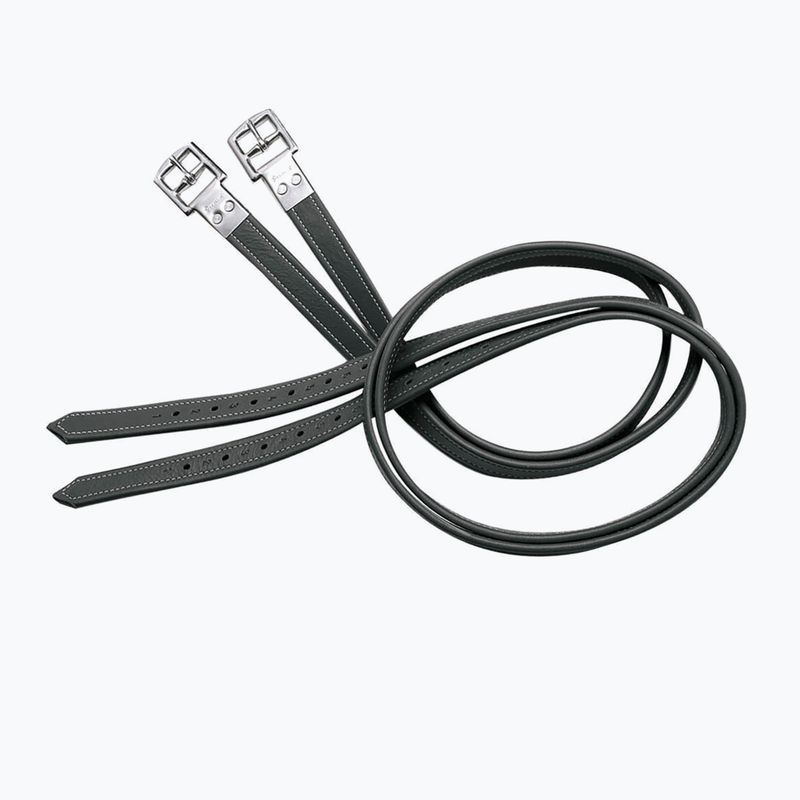 Leder-Steigbügel Prestige Italia dunkelbraun A17
