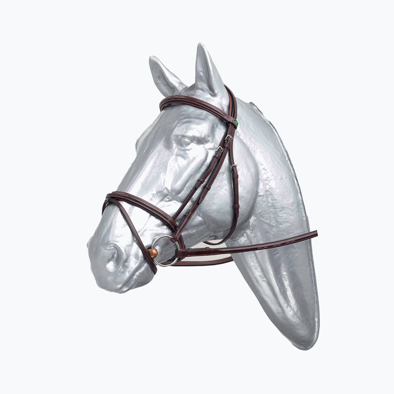 Prestige Italia braunes Pferdehalsband E37