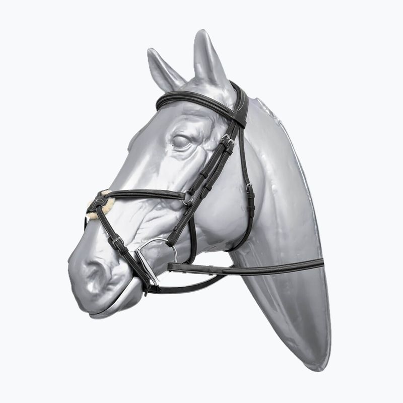 Prestige Italia schwarz E80 Pferdehalsband