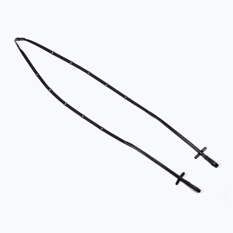 Stretch-Halfter für Pferde Prestige Italia schwarz E89