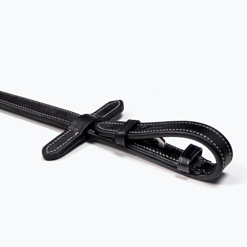 Stretch-Halfter für Pferde Prestige Italia schwarz E89 2