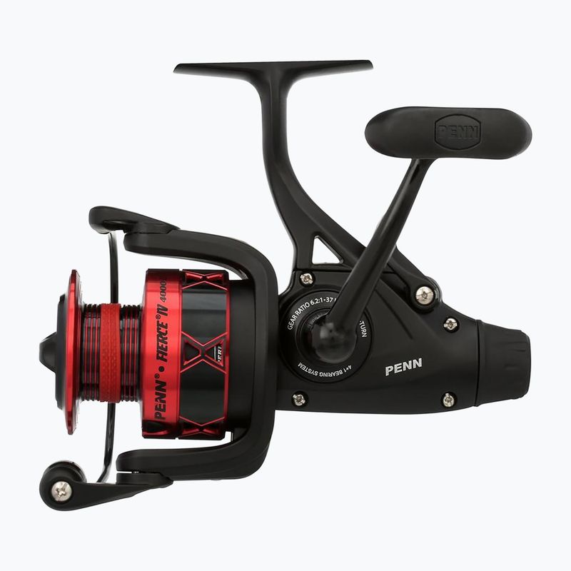 Penn Fierce IV Live Liner Spinnrolle schwarz/rot 4