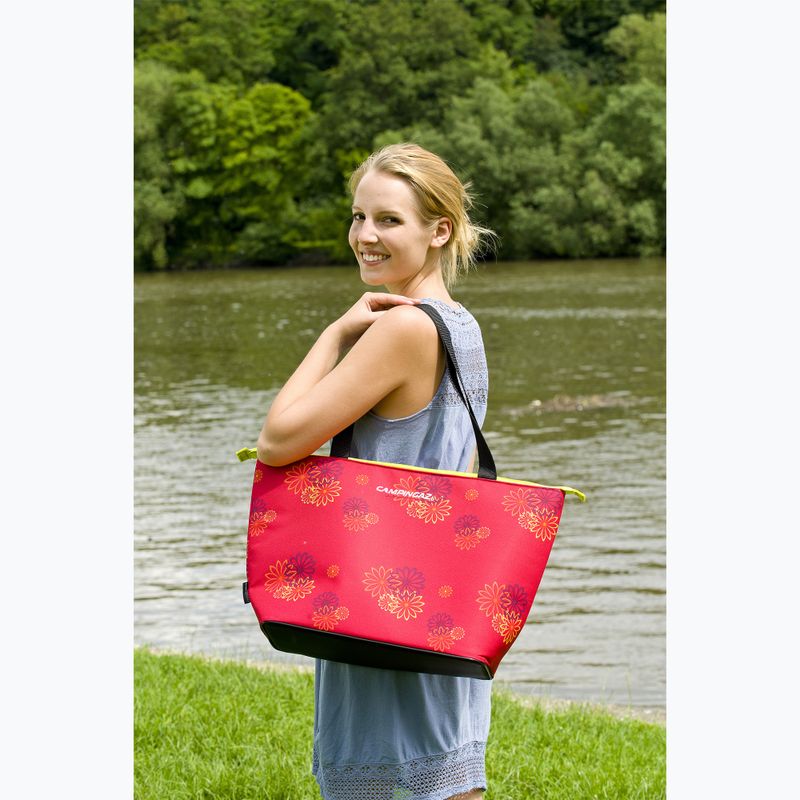 Campingaz Shopping Thermotasche 15 l rosa Gänseblümchen 5