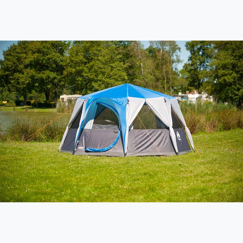 Coleman Cortes Octagon 8 blau 8-Personen-Campingzelt 5