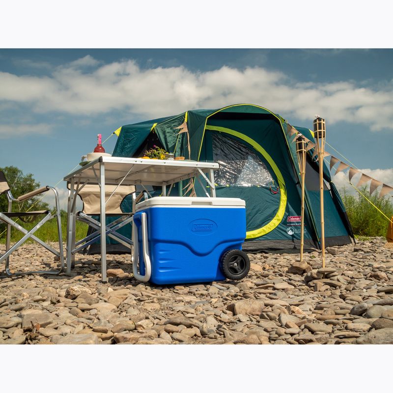 Coleman Cortes Octagon Blackout Schlafzimmer grün 8-Personen-Campingzelt 7