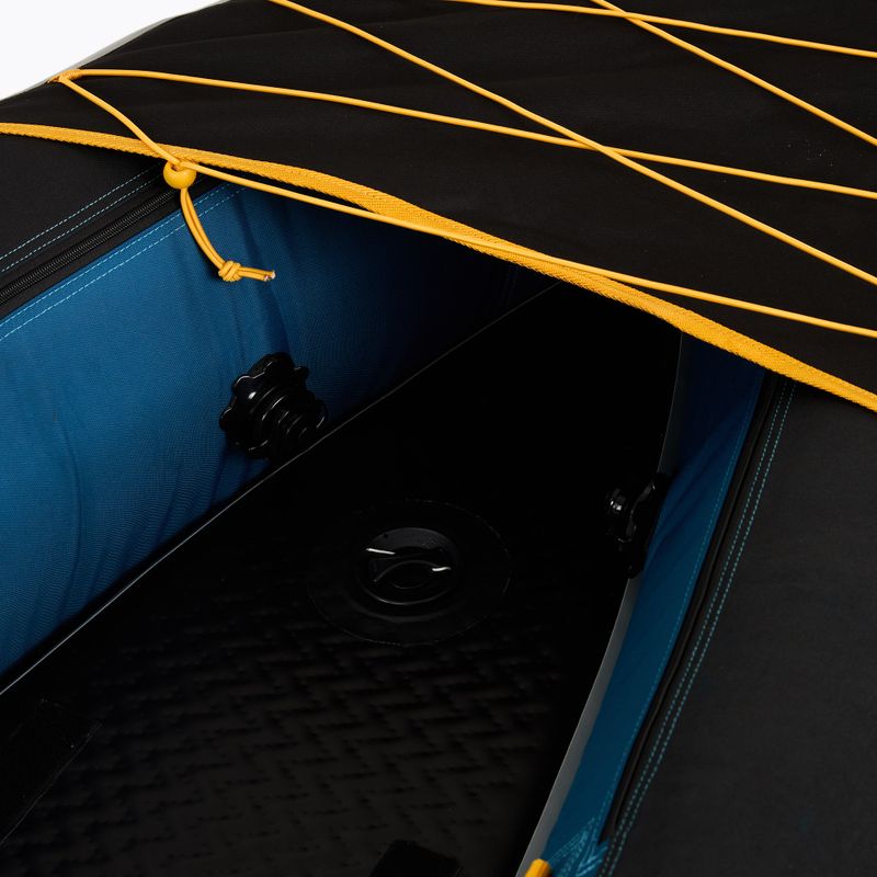 Sevylor Montreal blau/schwarzes aufblasbares 3-Personen-Kajak 13