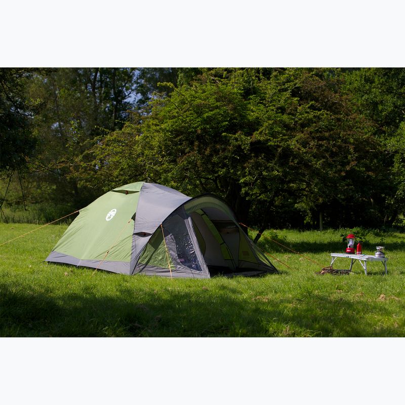 Coleman Darwin 3+ grünes 3-Personen-Trekkingzelt 6