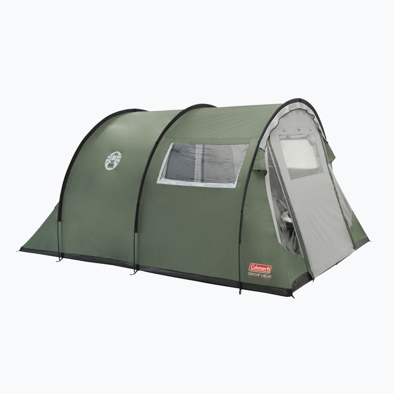 Coleman Coastline 4 Deluxe grün 4-Personen-Campingzelt