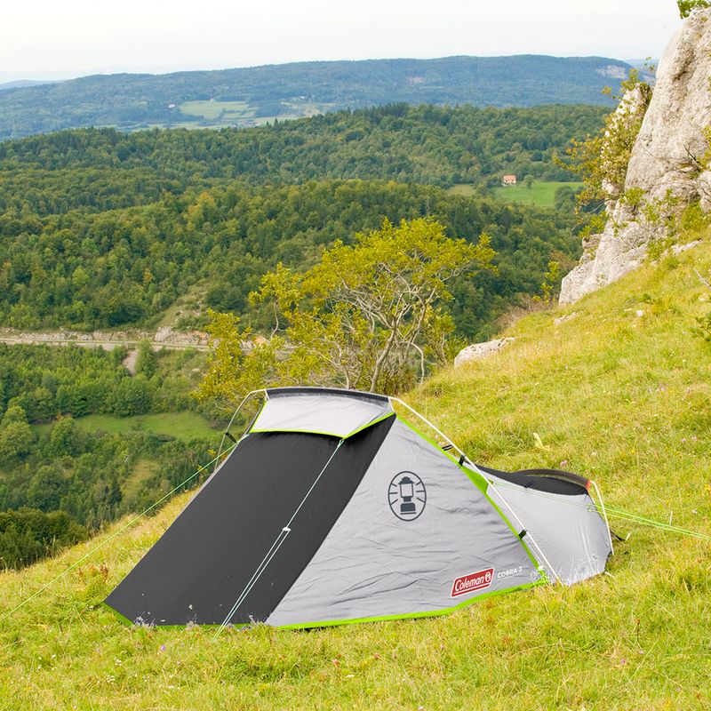 Coleman Cobra 3-Personen-Trekkingzelt grau 2176908 3