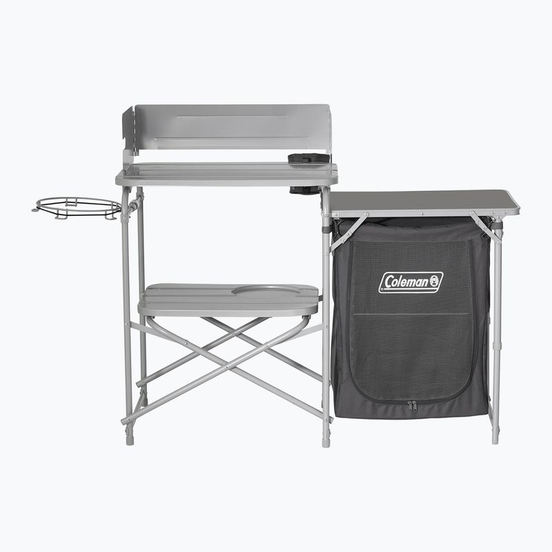 Coleman Camp Cuisine Tisch Wanderschrank grau 3