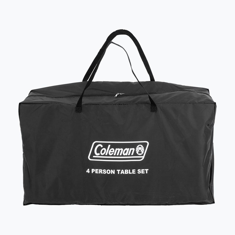 Coleman Wandertisch mit Stühlen 4P. grau 6