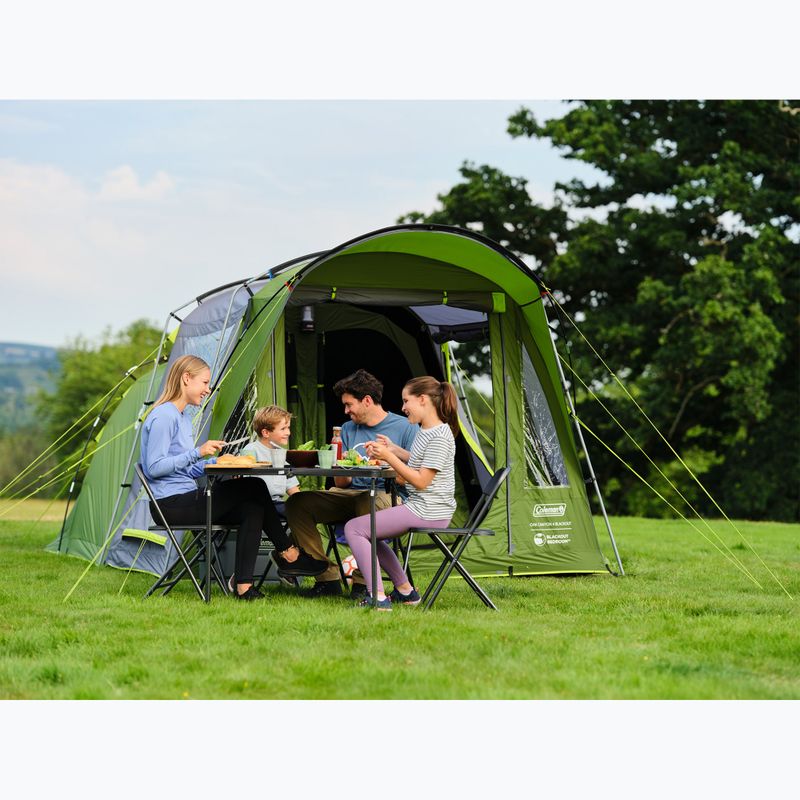 Coleman Oak Canyon 4 Blackout grün 4-Personen-Campingzelt 10