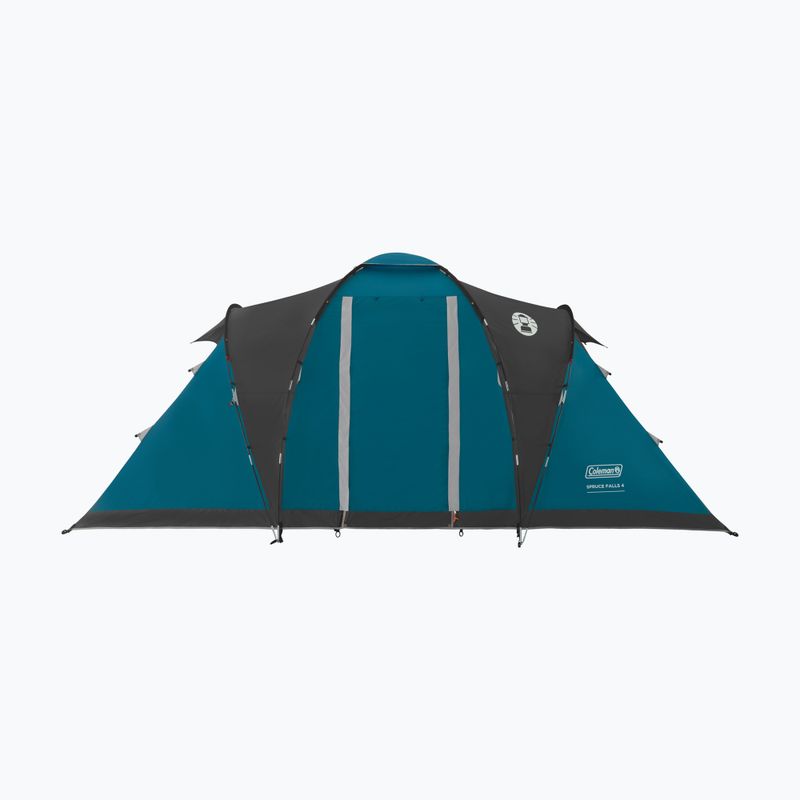 Coleman Spruce Falls 4-Personen-Campingzelt 4 blau 5