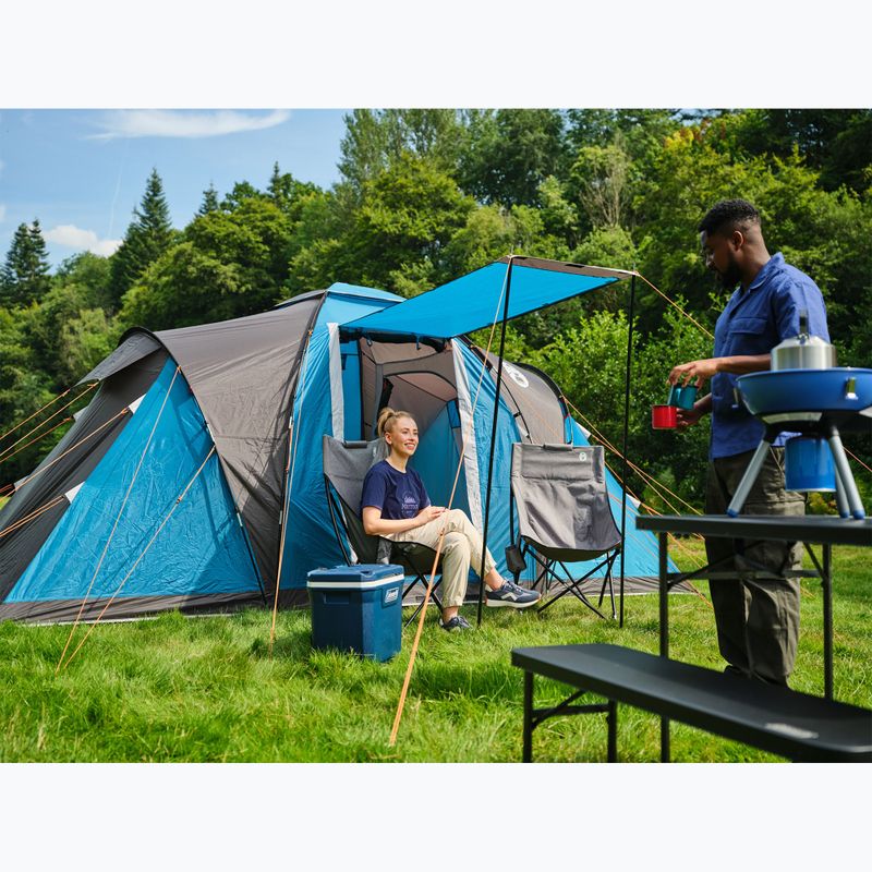 Coleman Spruce Falls 4-Personen-Campingzelt 4 blau 12