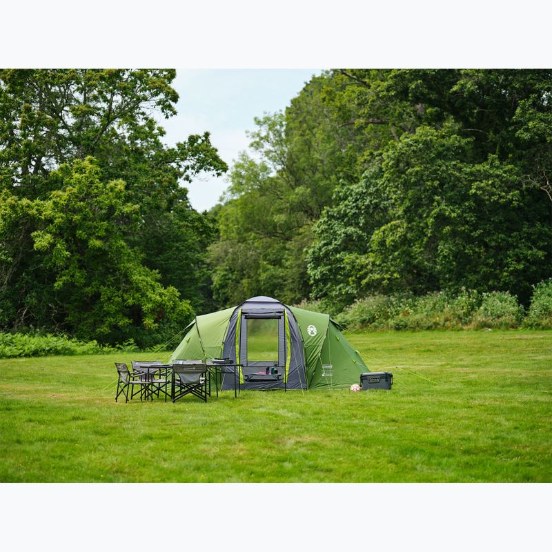 Coleman Spruce Falls 4-Personen-Campingzelt Blackout grün 7
