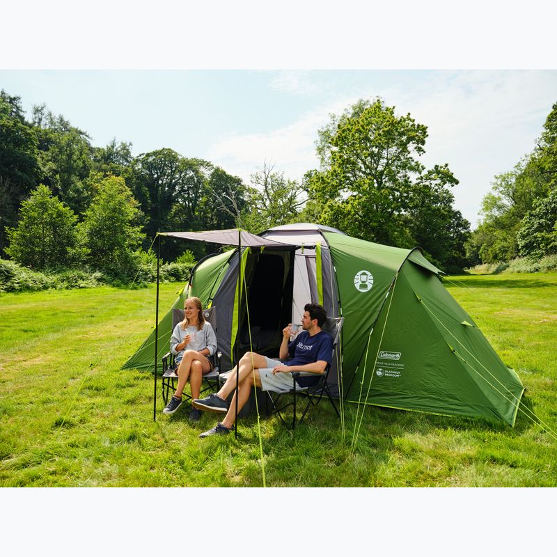 Coleman Spruce Falls 4-Personen-Campingzelt Blackout grün 8