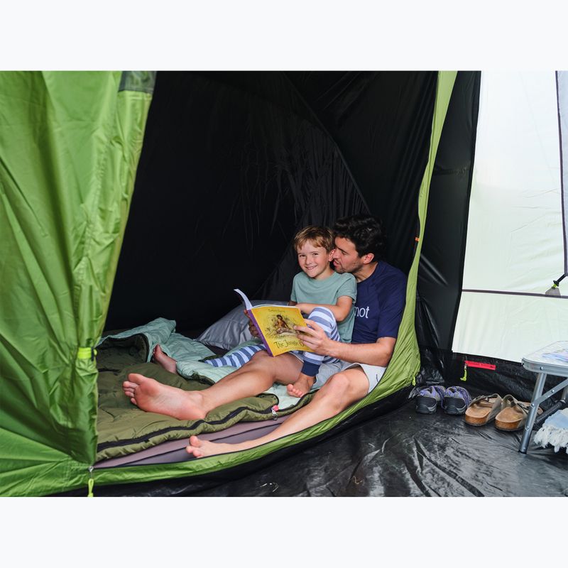 Coleman Spruce Falls 4-Personen-Campingzelt Blackout grün 13