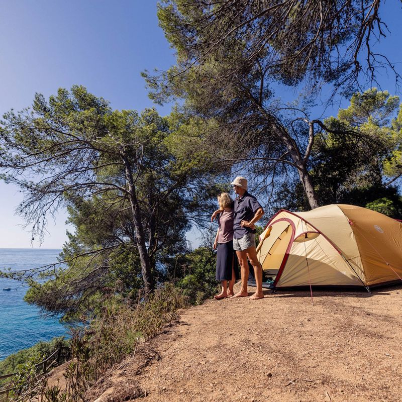 4-Personen-Campingzelt Coleman Darwin Summer 4 + beige 10